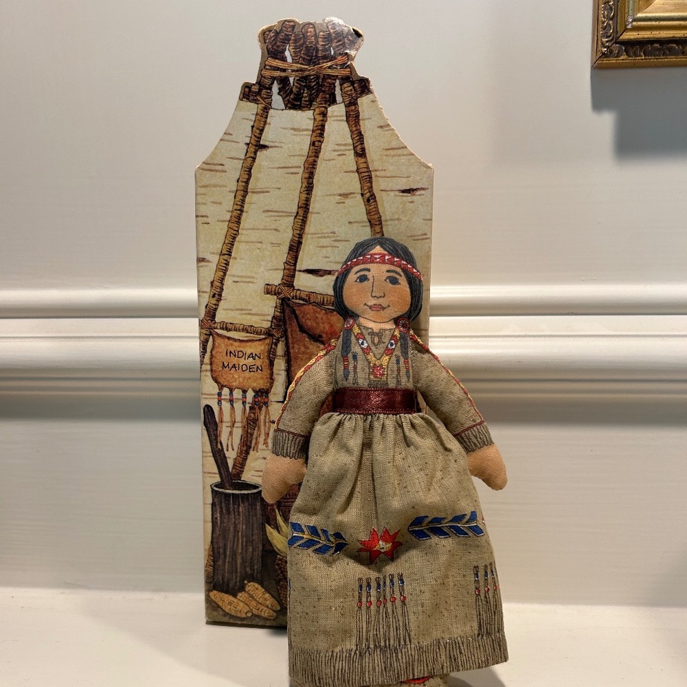 Vintage Hallmark Indian Maiden Doll